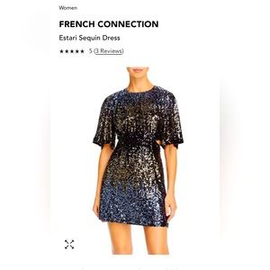 French Connection Estari Cut Out Dress